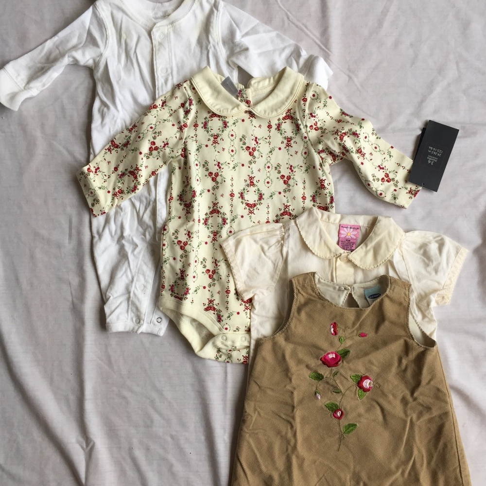 Baby Girl Set of 3, 3-6 mo